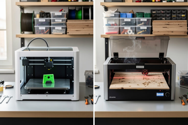 3D Print vs Laser Cut: How to Pick the Right Method