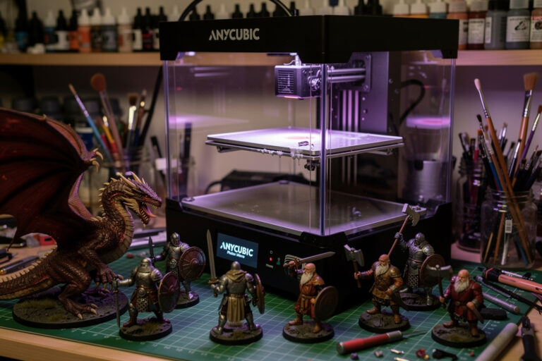 Best 3D Printer for Miniatures 2026: Resin Wins