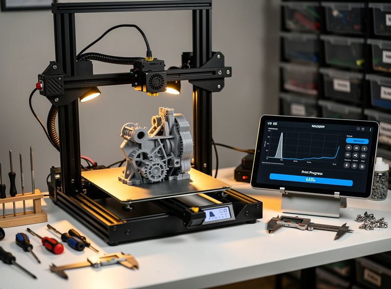 Creality Ender 3 V3 KE with Klipper UI
