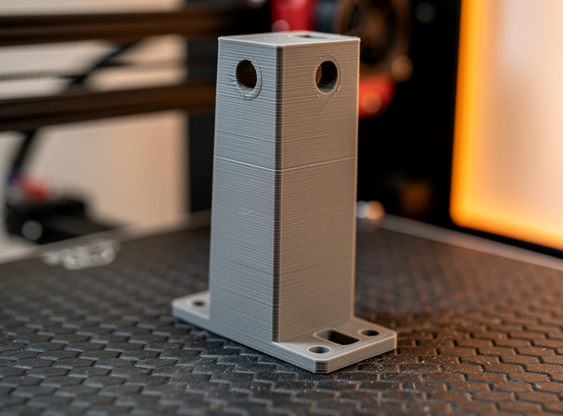 Tall ABS engineering bracket print successful