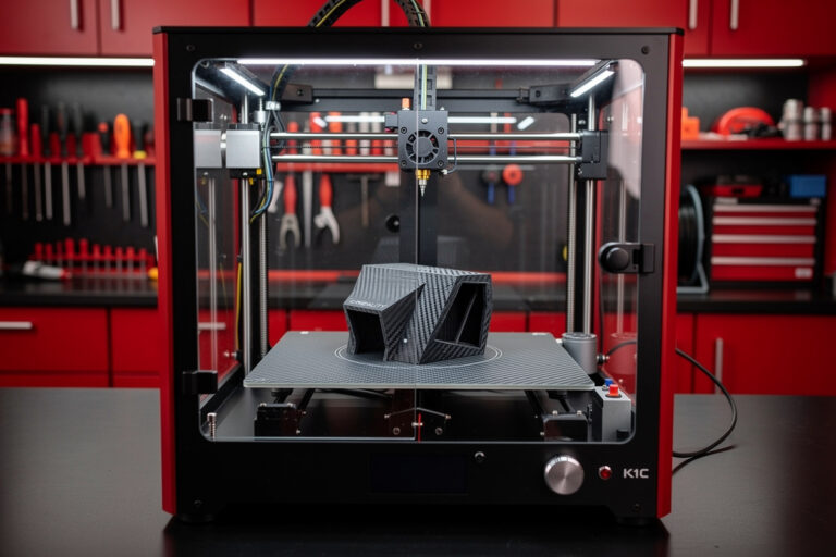 Creality K1C Review: Carbon Fiber Printing on a Budget