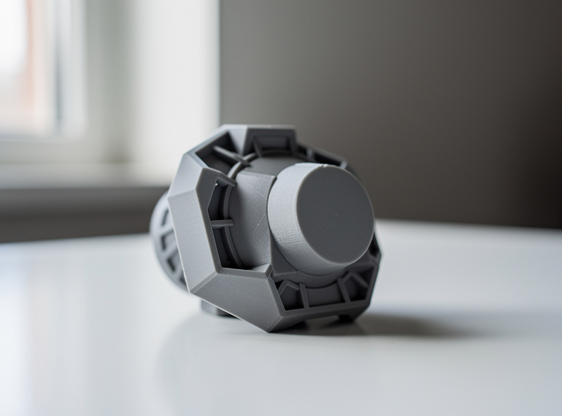 Successfully printed 3D model with clean support-touching surface after support removal