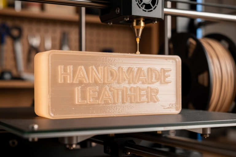 3D-Printed Leather Tooling