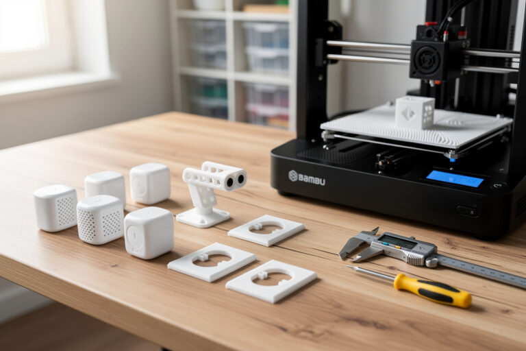 3D-Printed Smart-Home Mounts: Sensor Enclosures, Camera Brackets, Outlet Covers