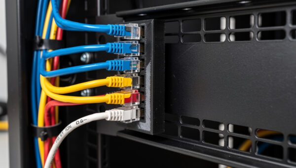 3D-Printed Network Rack Accessories: Keystone Panels, Cable Combs, and Pi Mounts