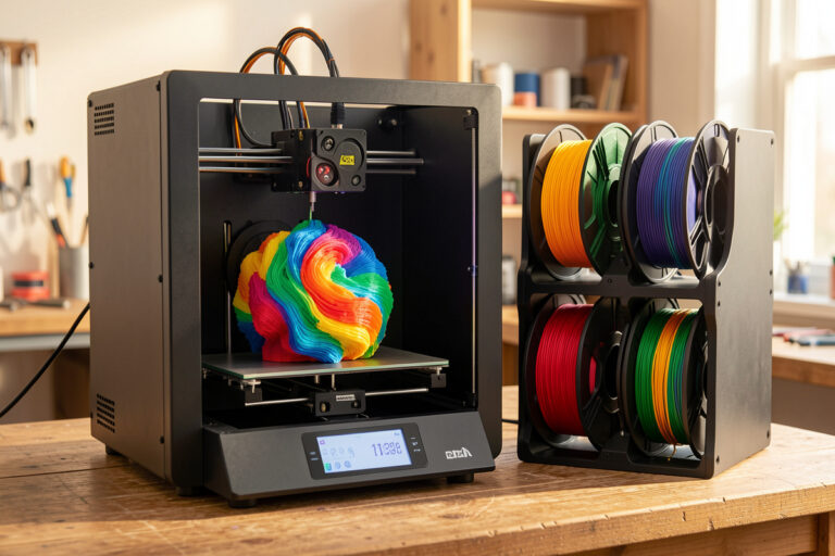 The Complete Guide to Multi-Color & Multi-Material 3D Printing