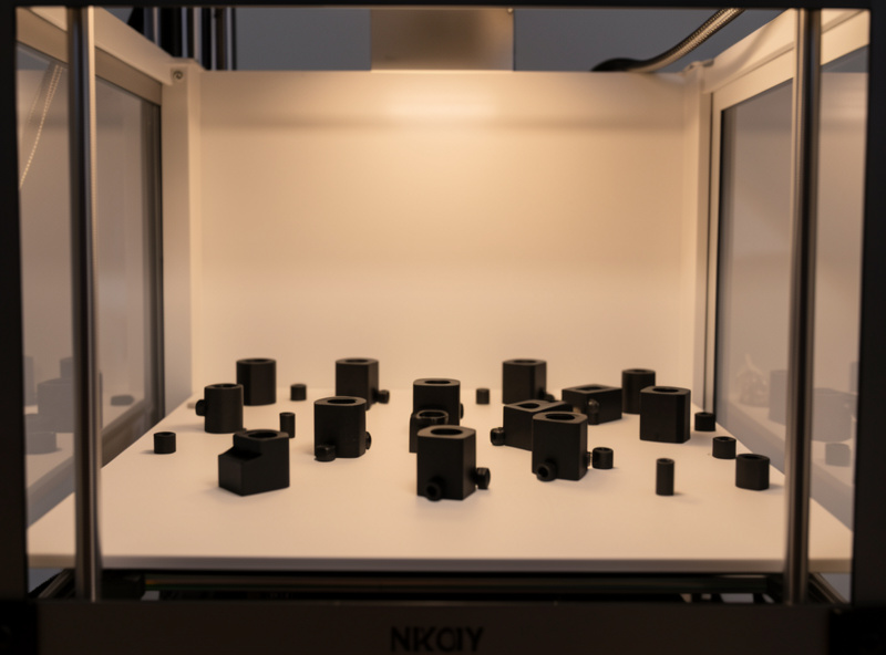 Polycarbonate functional parts and brackets cooling inside a heated printer enclosure