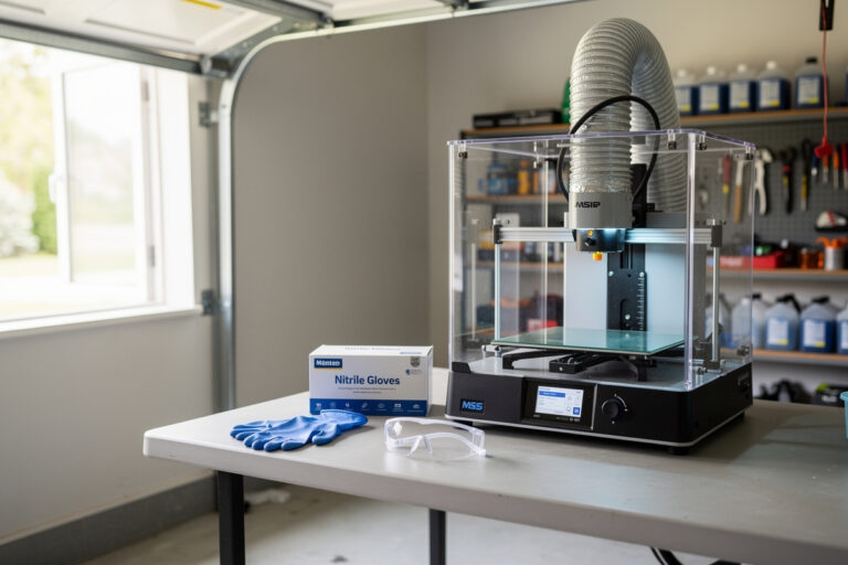 Resin 3D Printing Safety: PPE, Ventilation and Disposal